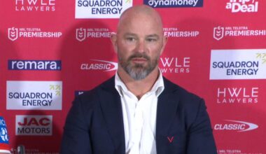 NRL 2026: Dragons coach Dean Young says Lyhkan King-Togia will remain in the side, Daniel Atkinson dropped, press conference