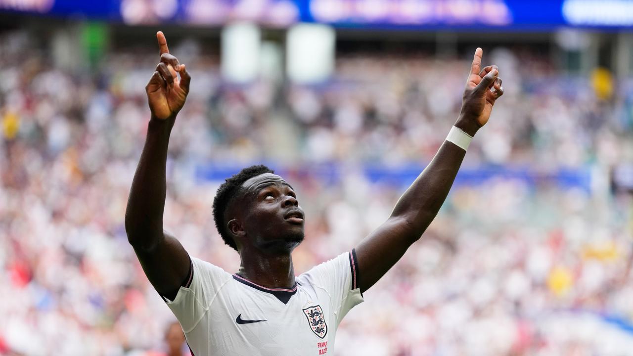 FIFA World Cup: Saka hat-trick takes England to 6-4 win v France