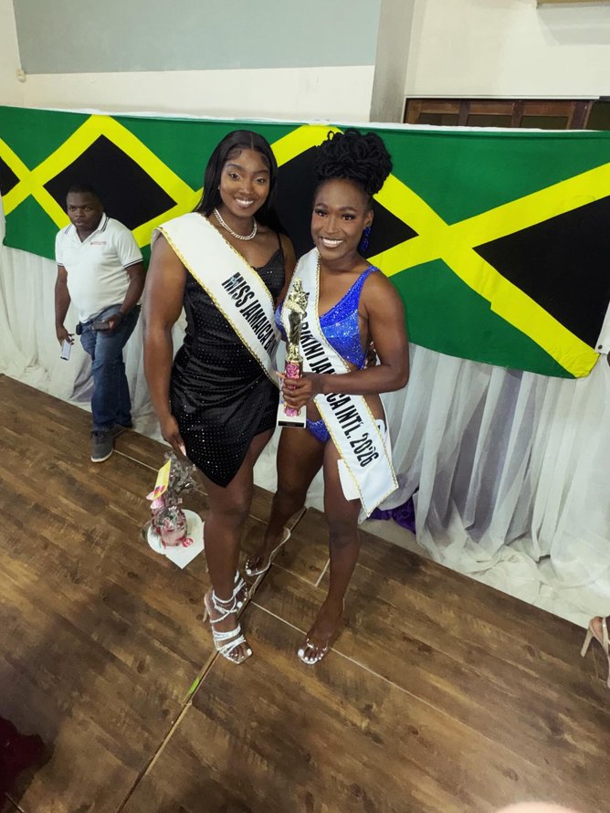 LaToya Malcolm earlier this year, left.