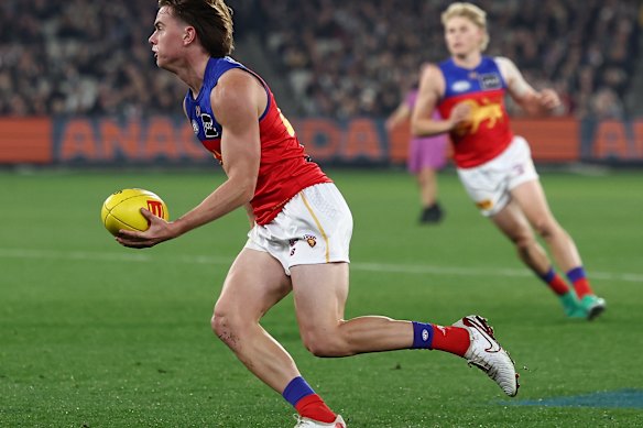 Sam Marshall is a developing player at the Lions. 