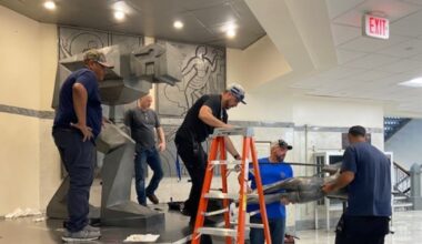 Joliet Central’s Steelmen statue begins journey to new home – Shaw Local