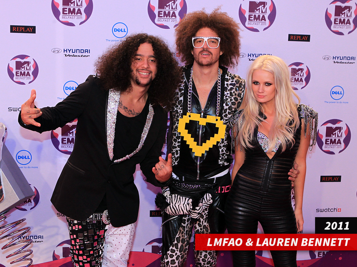 sub lauren bennett lmfao getty