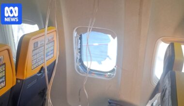 Wife recounts horror as husband sucked out of Ryanair plane window