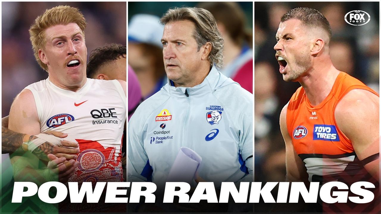 AFL 2026, Power Rankings after Round 18