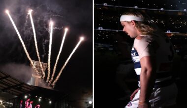 AFL 2026: Collingwood Magpies and Geelong Cats run out minutes before start of game, break warm up tradition, Kernkraft 400, latest news