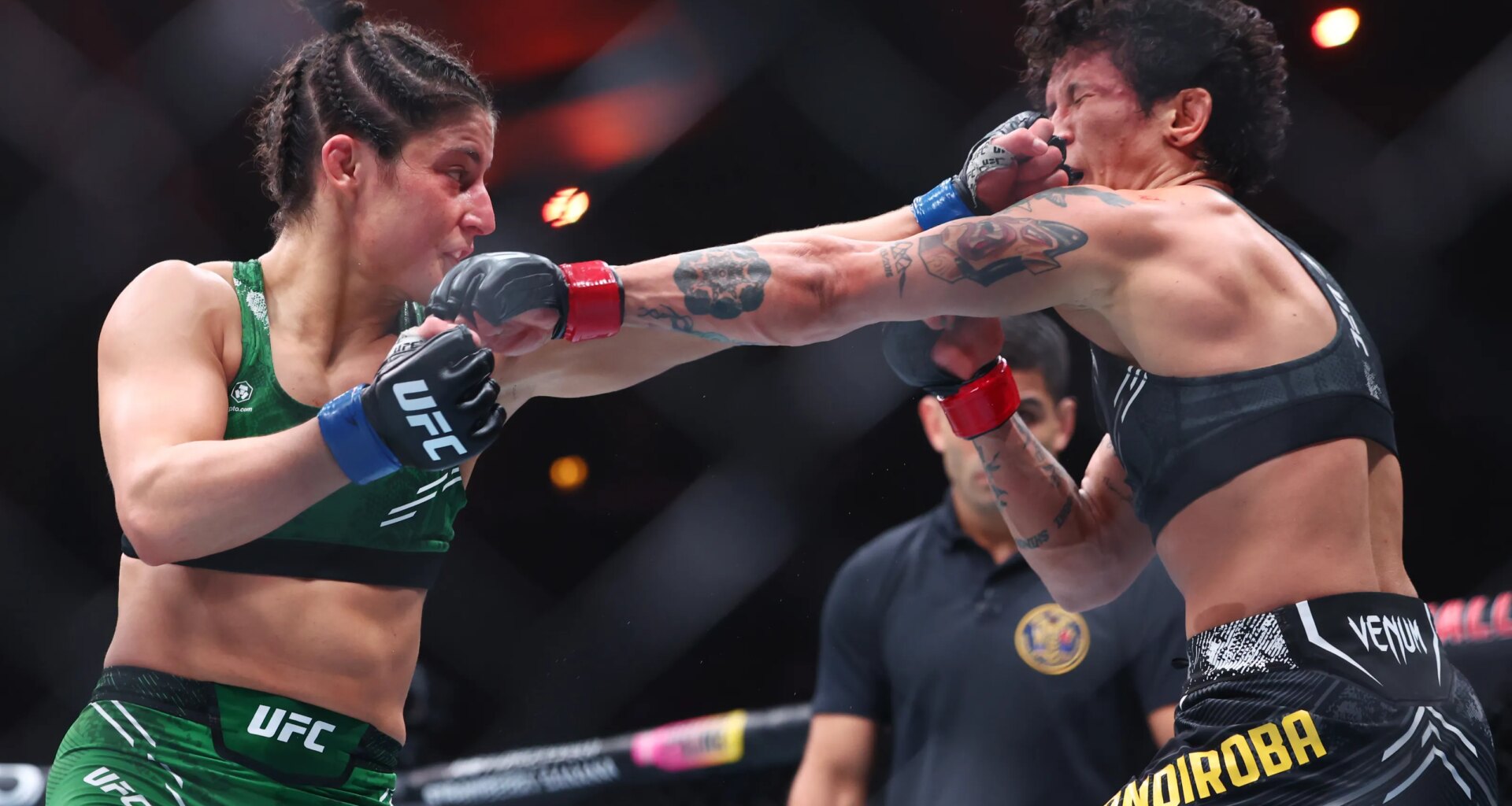 Loopy Godinez wants Virna Jandiroba rematch at Noche UFC