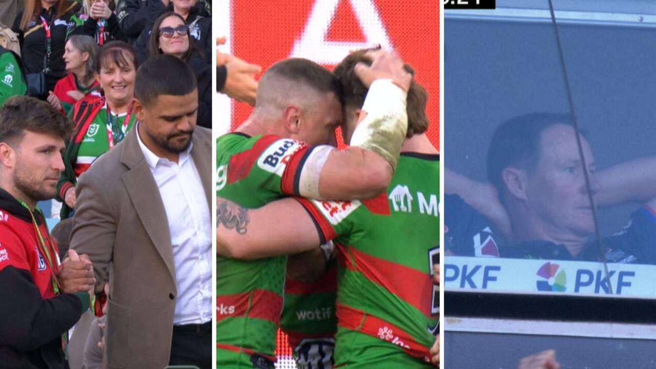 NRL 2026: Rabbitohs defeat Knights, match report, Jai Arrow birthday celebrations, score, stats, reaction