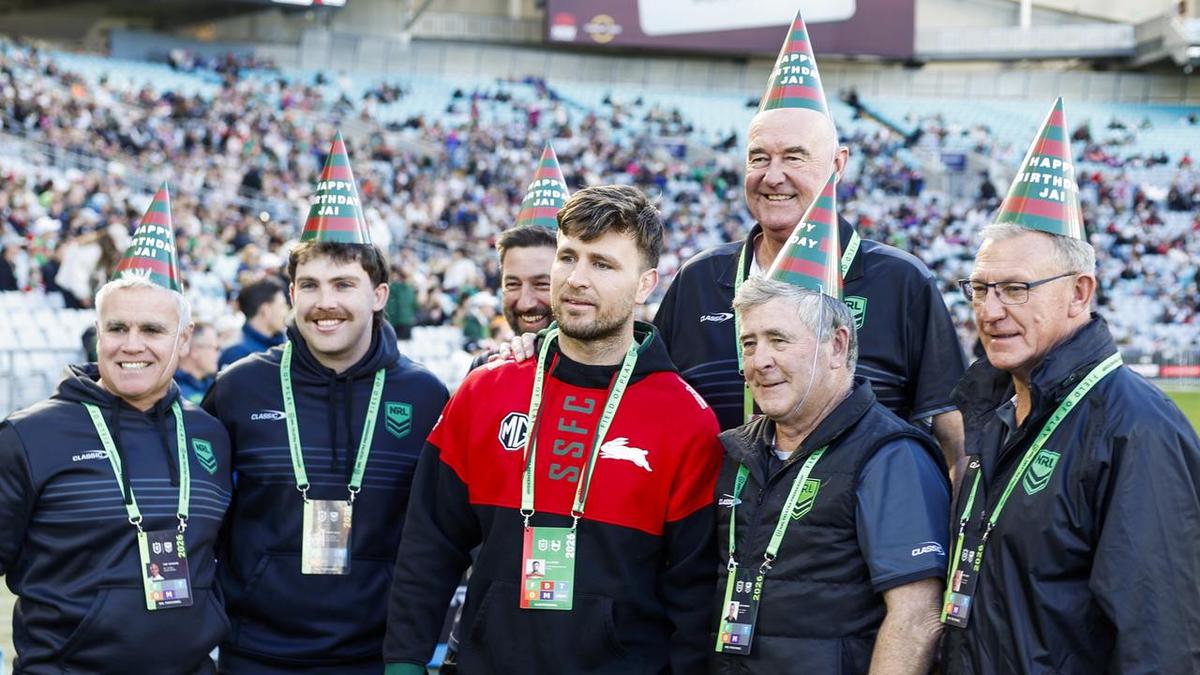 Powerful scenes as world record broken for Jai Arrow ahead of South Sydney’s clash with Newcastle