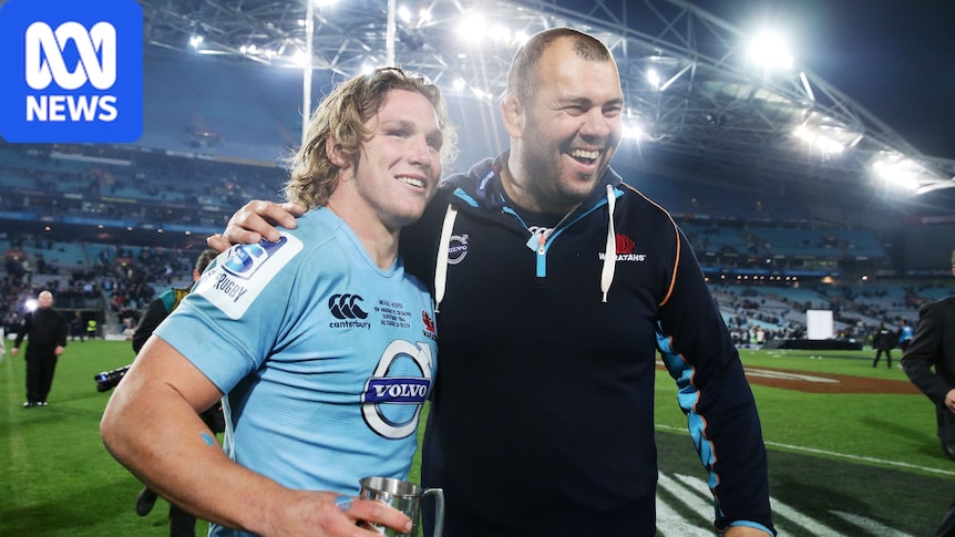 Rugby Australia tight-lipped on possible Michael Cheika homecoming at NSW Waratahs