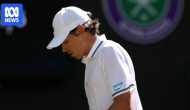 Alex de Minaur loses in Wimbledon fourth round to Flavio Cobolli