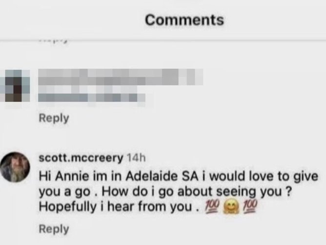 Scott McCreery's hopeful message to Annie Knight.
