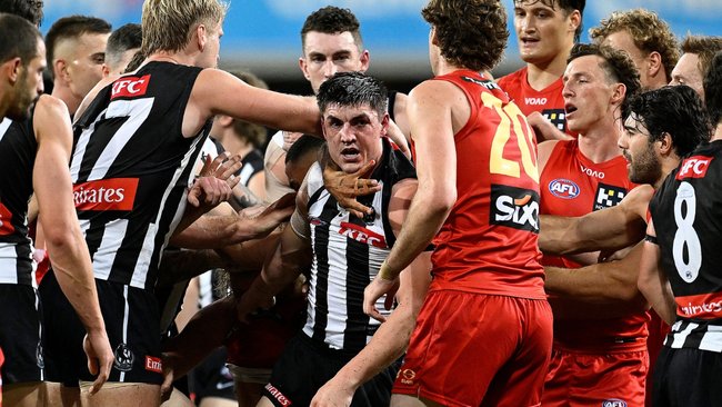 Brayden Maynard sparked a melee against the Suns.