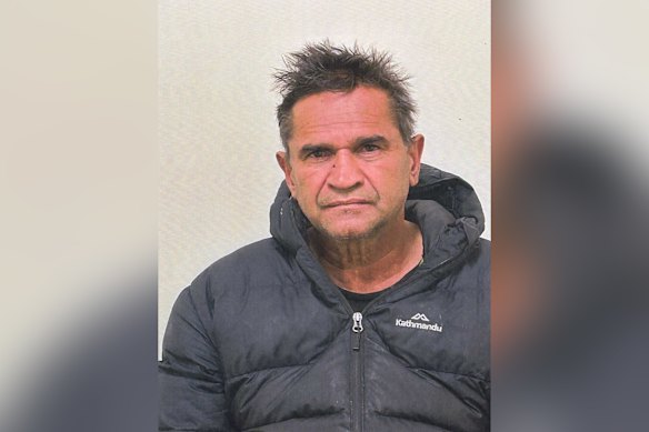 An undated image of Nicky Winmar supplied by the Bendigo Magistrates’ Court.