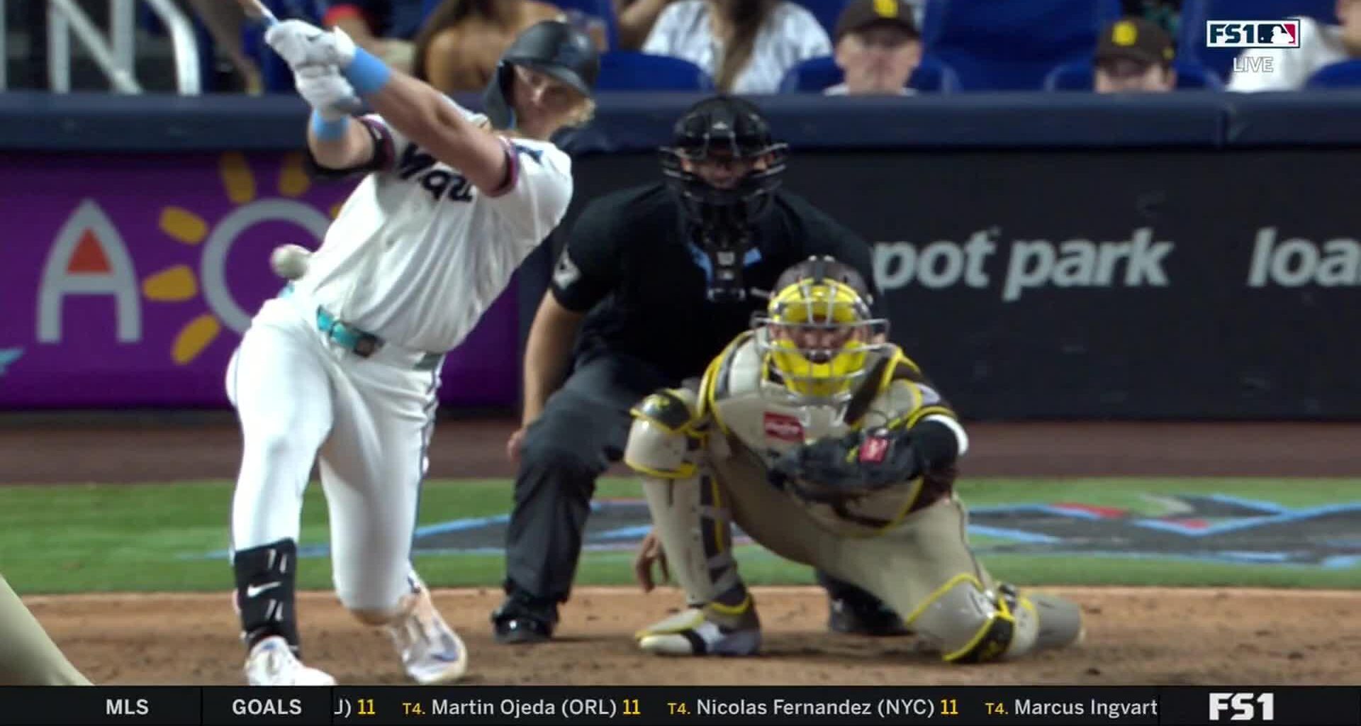 Ty France drives in 3 as the Padres beat the Marlins 7-2, extend Miami skid to 11