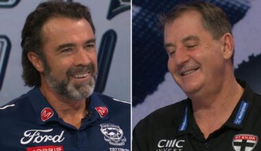 AFL 2026: Chris Scott and Ross Lyon on AFL 360, video, Bailey Smith, Max King, latest news