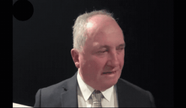 Barnaby Joyce: One Nation MP flies off handle with verbal outburst during ABC interview with Sarah Ferguson