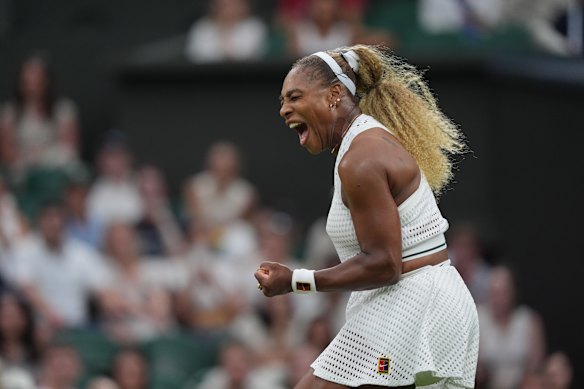 Serena Williams suffered a knee injury in her loss to Australia’s Maya Joint.