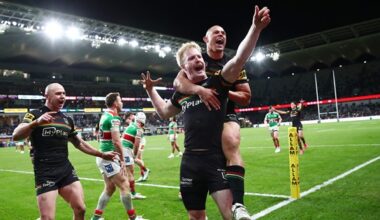 NRL 2026, Panthers, Rabbitohs, round 18, live blog, match highlights, injuries, coaches media conferences