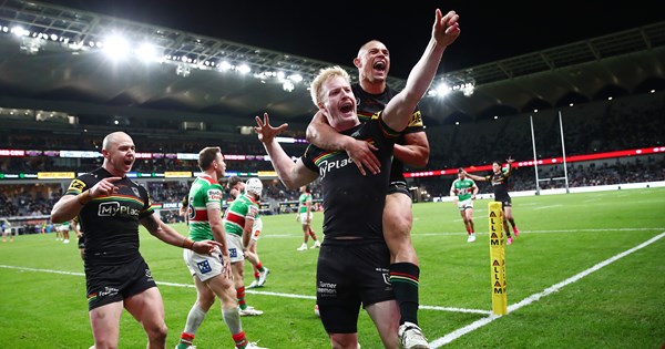 NRL 2026, Panthers, Rabbitohs, round 18, live blog, match highlights, injuries, coaches media conferences