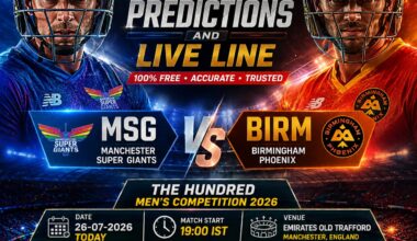 Manchester Super Giants vs Birmingham Phoenix 100Ball Today at Emirates Old Trafford, Manchester, England stadium