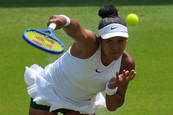 Osaka is embracing grass-court tennis after struggling on the surface previously.