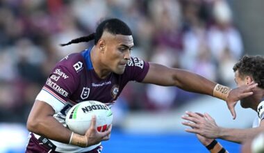 NRL 2026, round 19, live blog, Rabbitohs, Knights, Sea Eagles, Cowboys, Storm, Titans, match highlights, injuries, coaches media conferences, Jai Arrow birthday