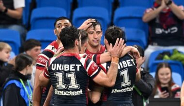 NRL 2026, round 20, live blog, Sharks, Knights, Roosters, Storm, match highlights, injuries, coaches media conferences
