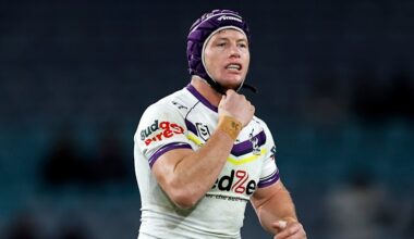 NRL LIVE updates: Grant injured but Storm lead Souths after Fa’alogo stunner