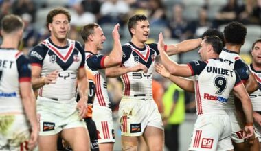 NRL 2026, round 22, live blog, Cowboys, Roosters, match highlights, injuries, coaches media conferences