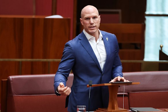 David Pocock has demanded the government rule out future weakening of copyright laws.