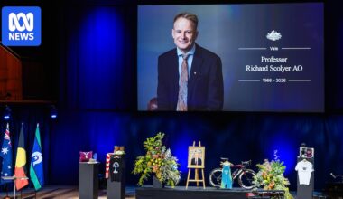 Richard Scolyer's 'truly remarkable life' celebrated at state memorial service