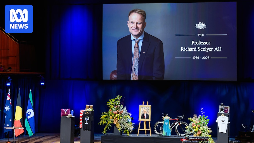 Richard Scolyer's 'truly remarkable life' celebrated at state memorial service