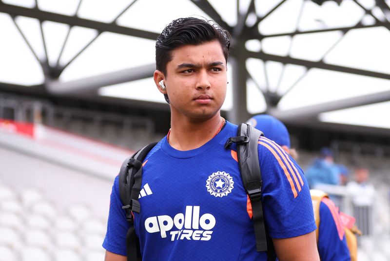 Cricket-Sooryavanshi becomes India's youngest international after receiving debut cap