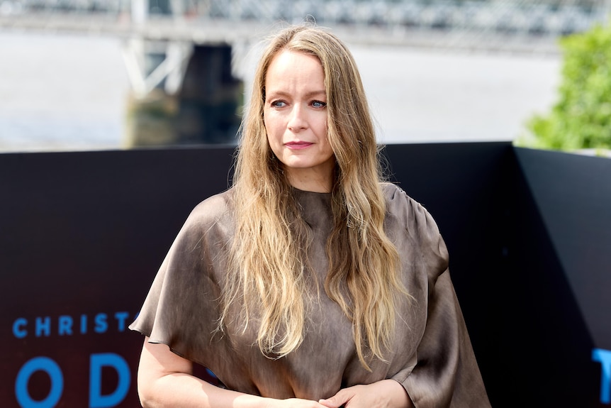 Samantha Morton at the London premiere of The Odyssey