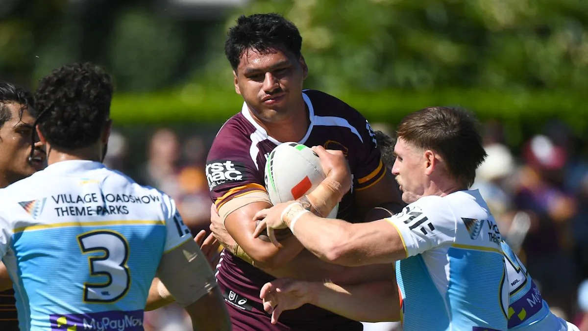 Giant Broncos prop released to chase NFL dream