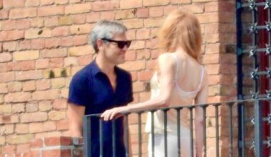 Nicole Kidman spotted with mystery man outside hotel in Portofino six months after Keith Urban divorce