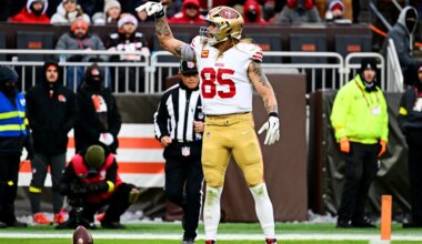 NFL rankings: 49ers' George Kittle falls in annual coach, exec TE poll
