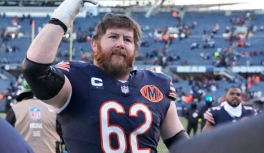 Bears OL Joe Thuney named to NFL's Top 100 Players of 2026