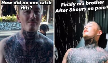 Bali tattoo spelling blunder leaves Australian tourist red-faced