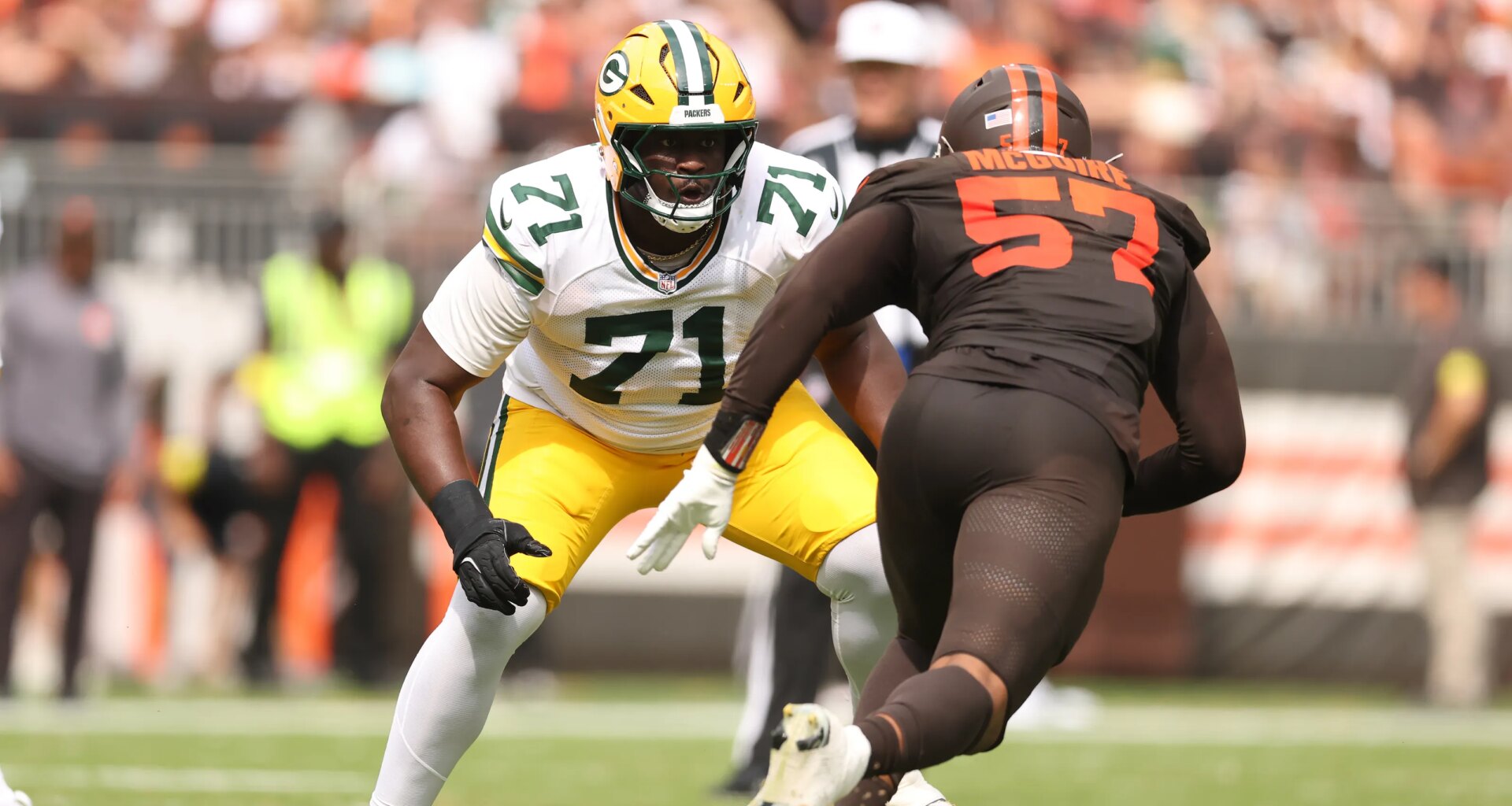 Packers breakout season Anthony Belton offensive line Bucky Brooks NFL