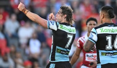 Cronulla Sharks v Dolphins: Braydon Trindall NRL masterclass exposes hole Isaiya Katoa has left