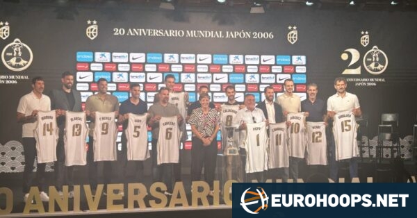The 2006 FIBA World Champions reunite 20 years later: "We weren't aware of what we had achieved"