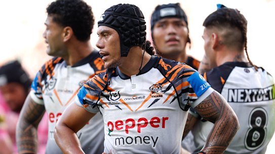 Jarome Luai will leave the Tigers after this season