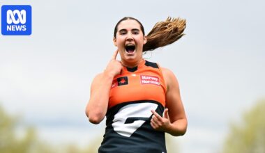AFLW star Zarlie Goldsworthy on that viral social media clip and the tough years at GWS