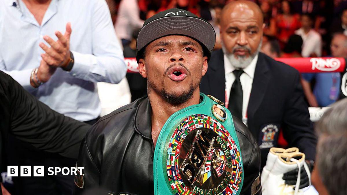 Shakur Stevenson celebrates beating William Zepeda in 2025