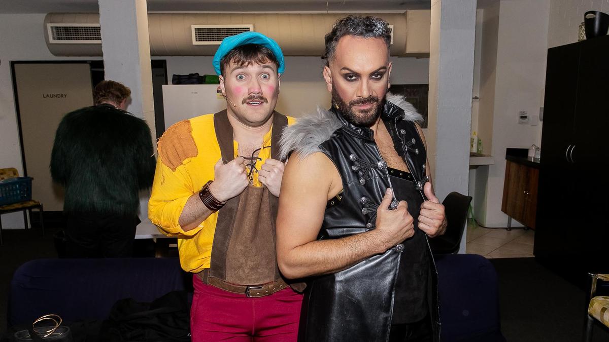 Throbbin Wood: Curious Perth theatre fans in hysterics over spicy adult pantomime debut at Regal Theatre