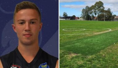 Tributes as suburban footy player passes away after tragic incident, club calls for cricket pitch change