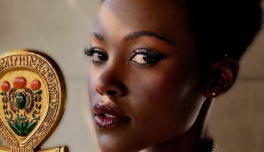 A Look at Lupita Nyong'o's The Odyssey Premiere Makeup Looks