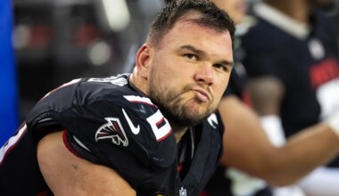 PFF ranks Atlanta Falcons OT Jake Matthews No. 26 in NFL