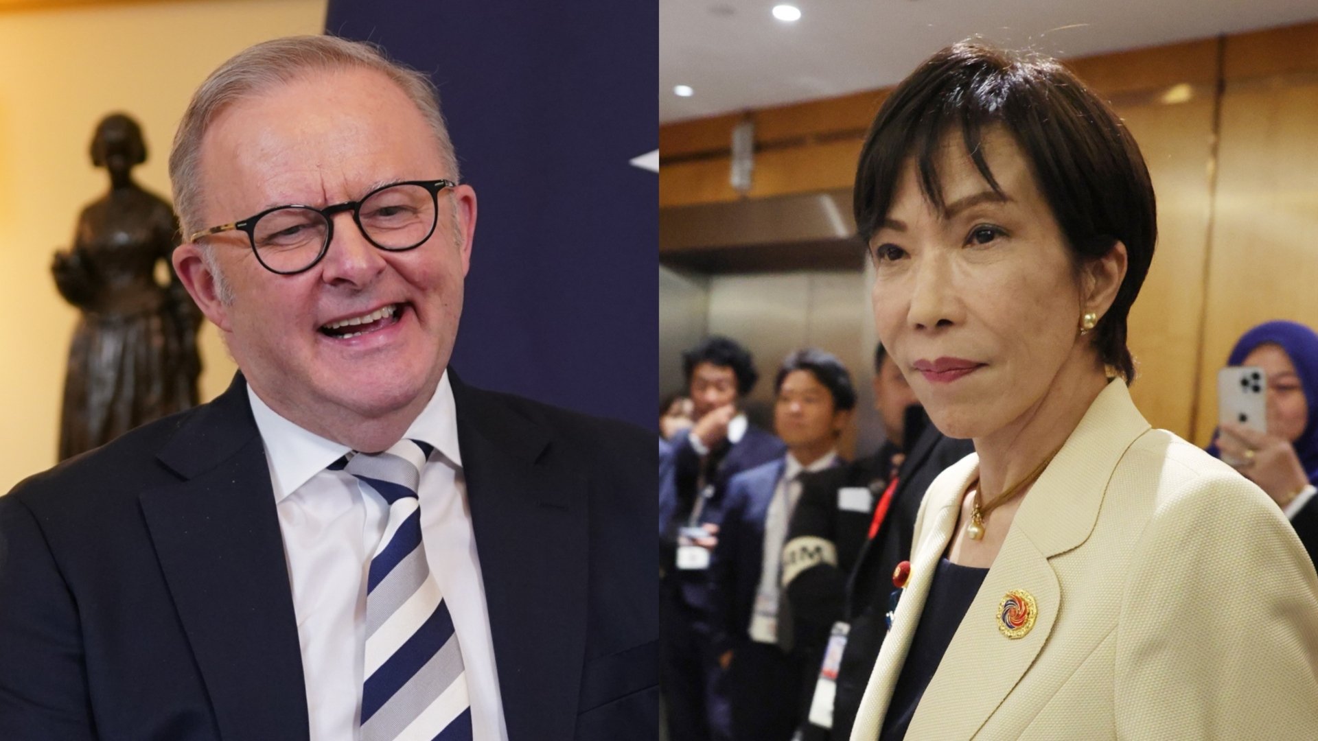 Bolt condemns Albanese's 'sexist' remarks about Japanese leader